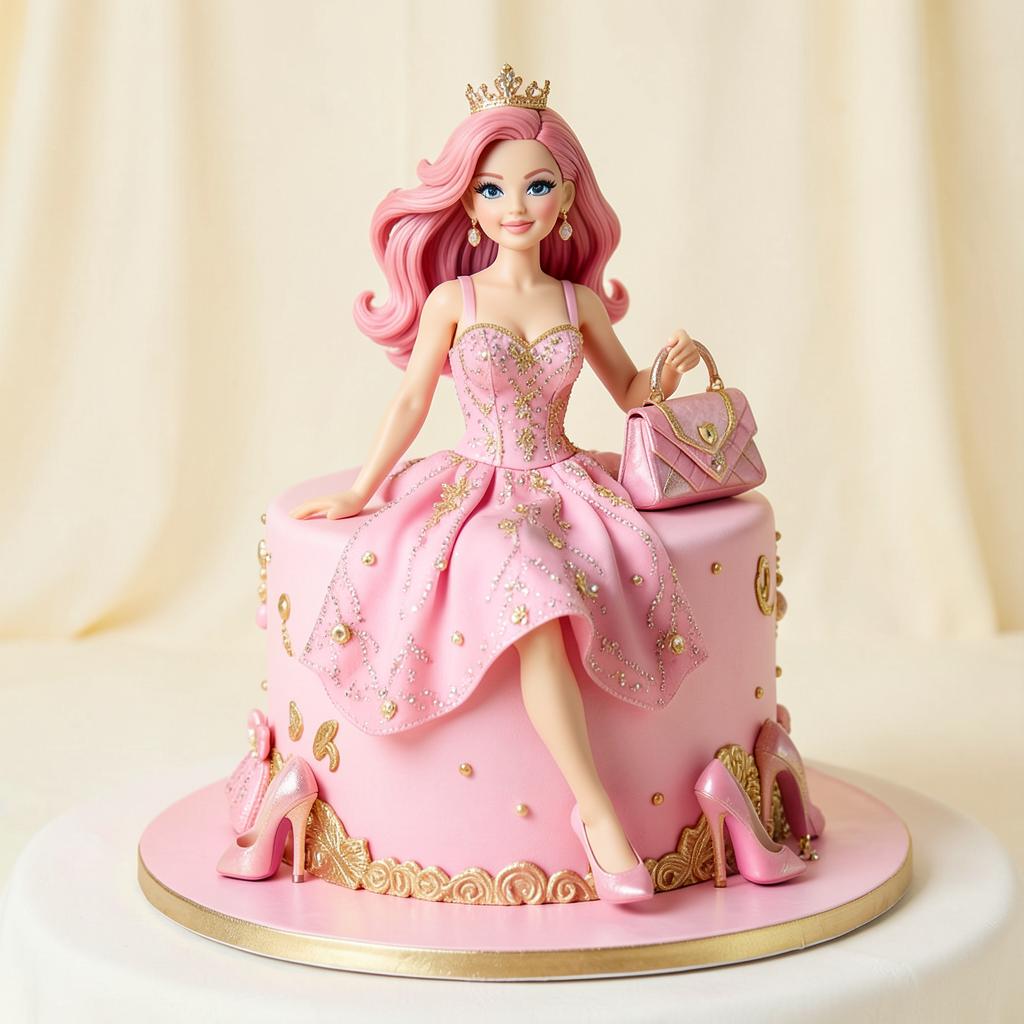 Barbie — cake design