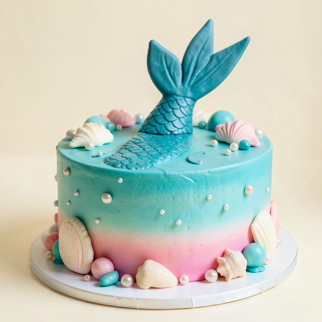 Mermaid — cake design