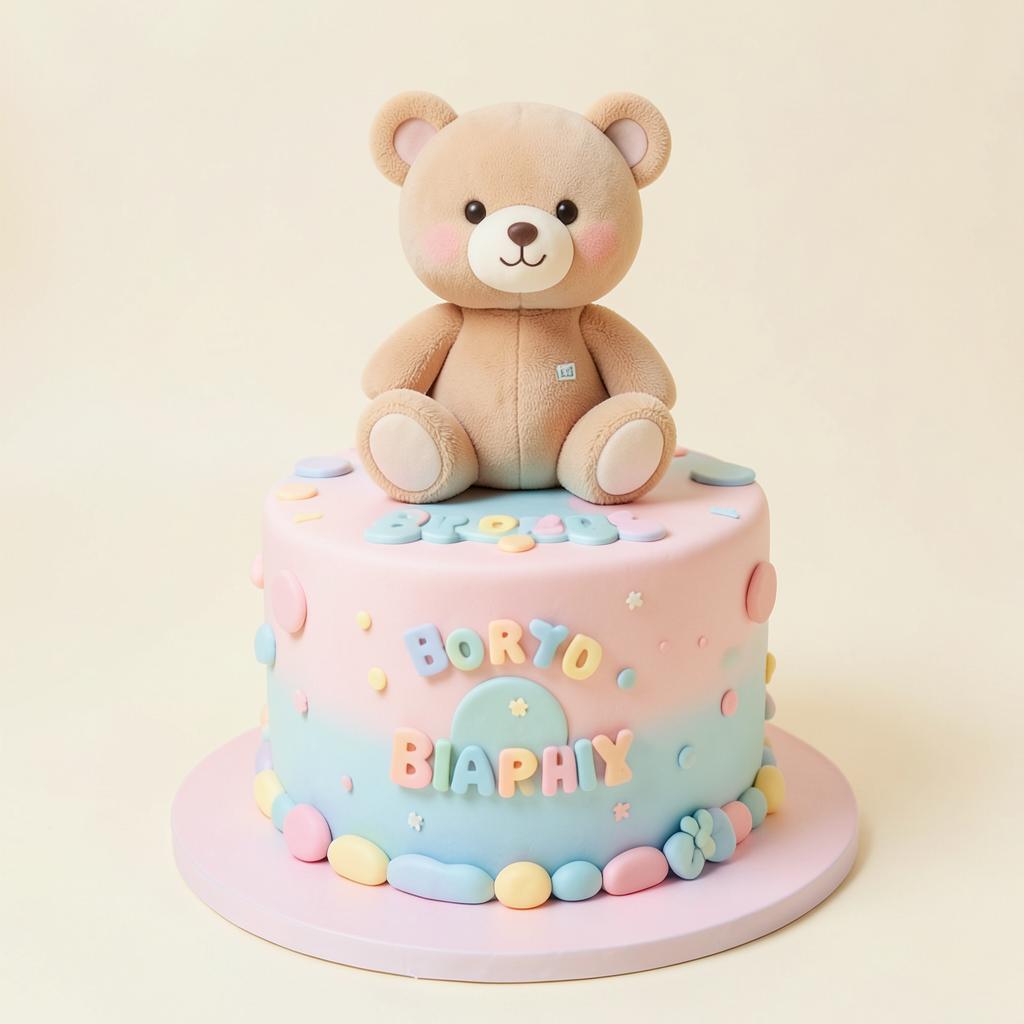 Teddy Theme — cake design